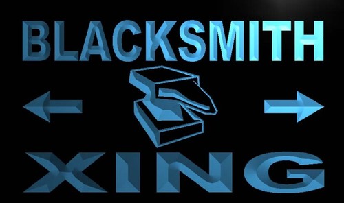 Blacksmith Xing Neon Light Sign